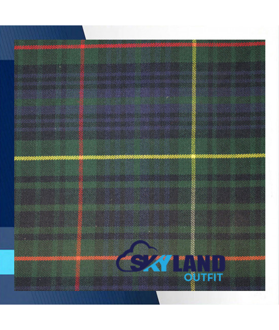 Hunting Stewart Scottish Tartan Fabric - 16 Oz Acrylic