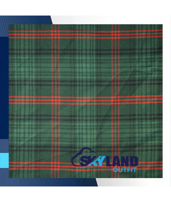 Ross Hunting Modern Tartan Fabric - 16 Oz Acrylic