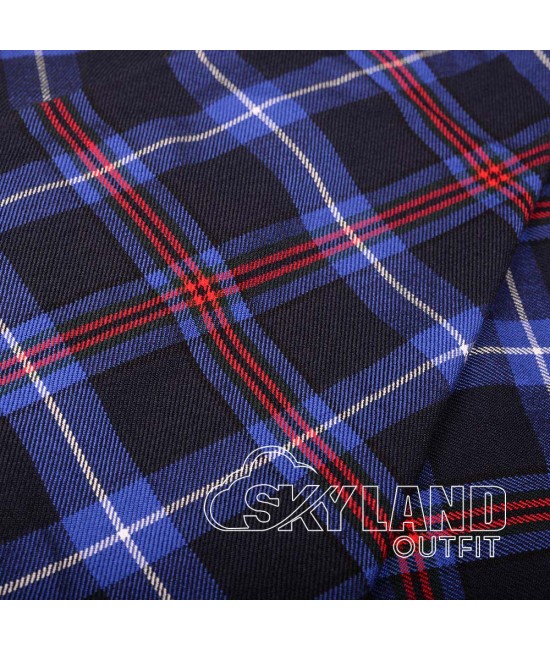 American National Tartan Fabric by the Yard | 16 oz Medium Weight American National Tartan Fabric by the Yard | 16 oz Medium Weight