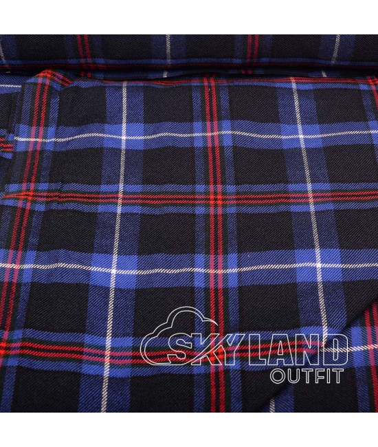 American National Tartan Fabric by the Yard | 16 oz Medium Weight American National Tartan Fabric by the Yard | 16 oz Medium Weight