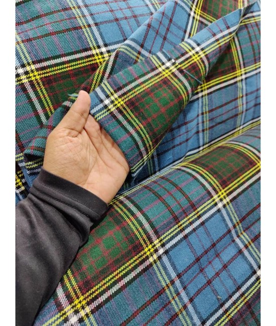 Anderson Modern Tartan Medium Weight Acrylic Fabric