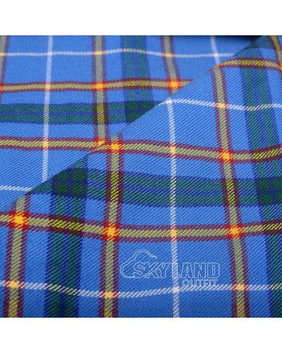 Bains of Caithness Tartan Fabric by the Yard – 16oz Acrylic Wool