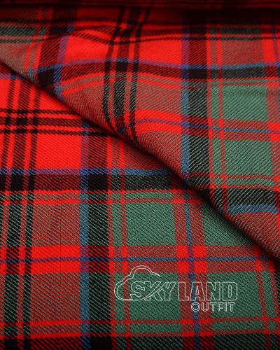 Bates Tartan Fabric by the Yard – 16oz Acrylic Wool