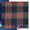 Black Stewart Tartan Medium Weight Acrylic Fabric