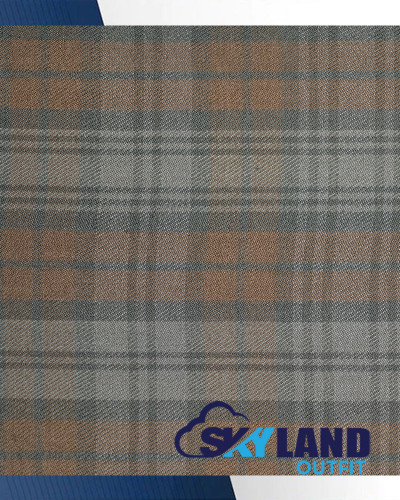 Black Watch Weathered Tartan Medium Weight Acrylic Fabric Black Watch Weathered Tartan Medium Weight Acrylic Fabric