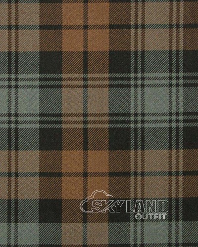 Black Watch Weathered Tartan Medium Weight Acrylic Fabric Black Watch Weathered Tartan Medium Weight Acrylic Fabric