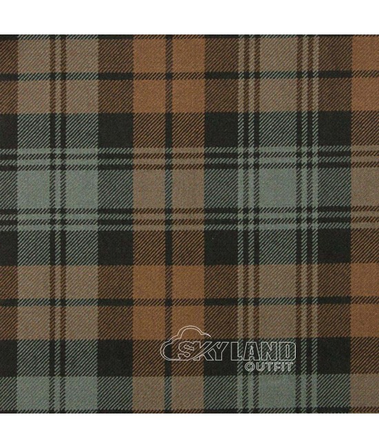 Black Watch Weathered Tartan Medium Weight Acrylic Fabric