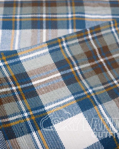 Stewart Dress Blue Tartan Fabric by the Yard | 16 oz Medium Weight Stewart Dress Blue Tartan Fabric by the Yard | 16 oz Medium Weight