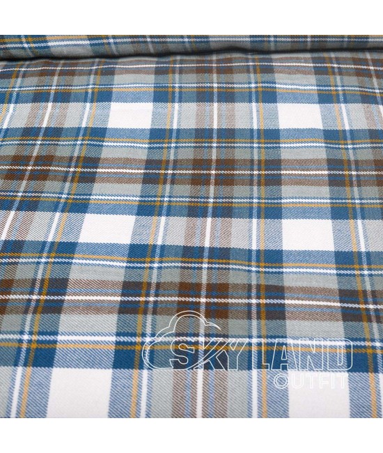 Stewart Dress Blue Tartan Fabric by the Yard | 16 oz Medium Weight Stewart Dress Blue Tartan Fabric by the Yard | 16 oz Medium Weight