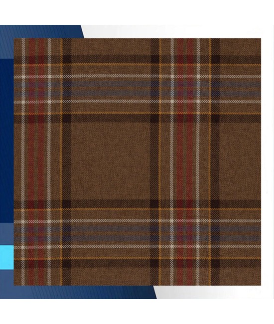 Bonnie Banks Tartan Scottish Kilt Fly Plaid with Hand Fringed