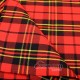 Brodie Red Morrison Tartan Fabric by the Yard | 16 oz Medium Weight Brodie Red Morrison Tartan Fabric by the Yard | 16 oz Medium Weight