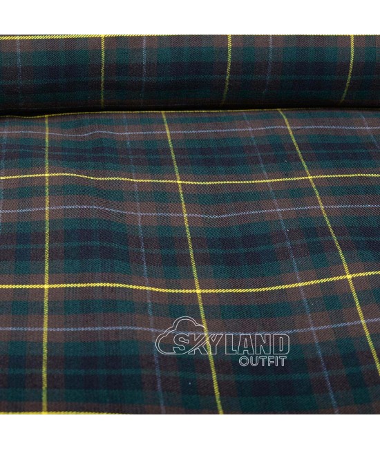 Buchanan Hunting Tartan 13 Oz Acrylic Wool Fabric Buchanan Hunting Tartan 13 Oz Acrylic Wool Fabric