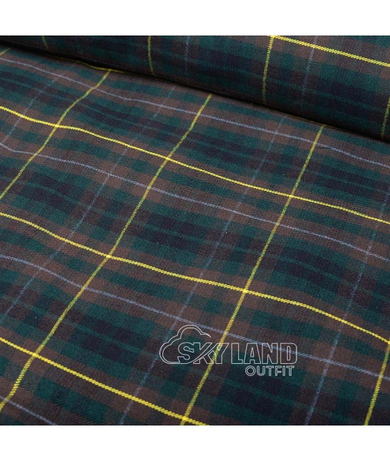 Buchanan Hunting Tartan 13 Oz Acrylic Wool Fabric Buchanan Hunting Tartan 13 Oz Acrylic Wool Fabric