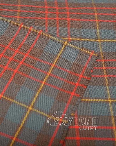 Cameron Hunting Weathered Tartan Fabric 16 oz Tartan by Yard