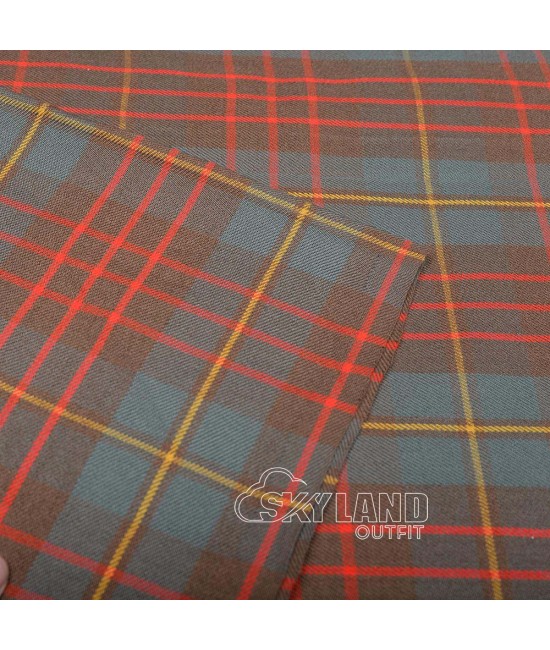 Cameron Hunting Weathered Tartan Fabric 16 oz Tartan by Yard