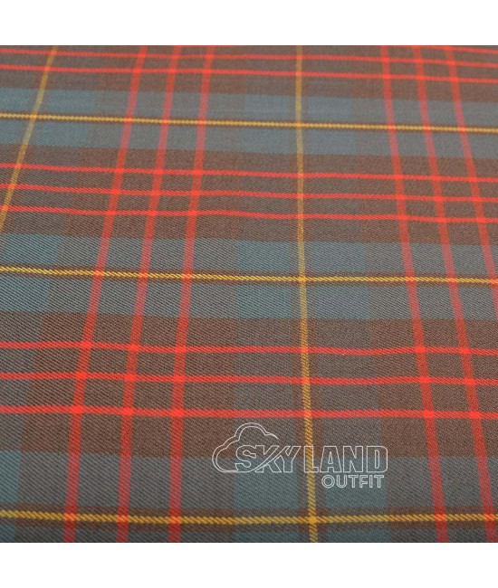 Cameron Hunting Weathered Tartan Fabric 16 oz Tartan by Yard