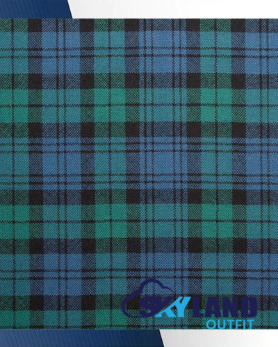 Campbell Ancient Tartan Medium Weight Acrylic Fabric Campbell Ancient Tartan Medium Weight Acrylic Fabric