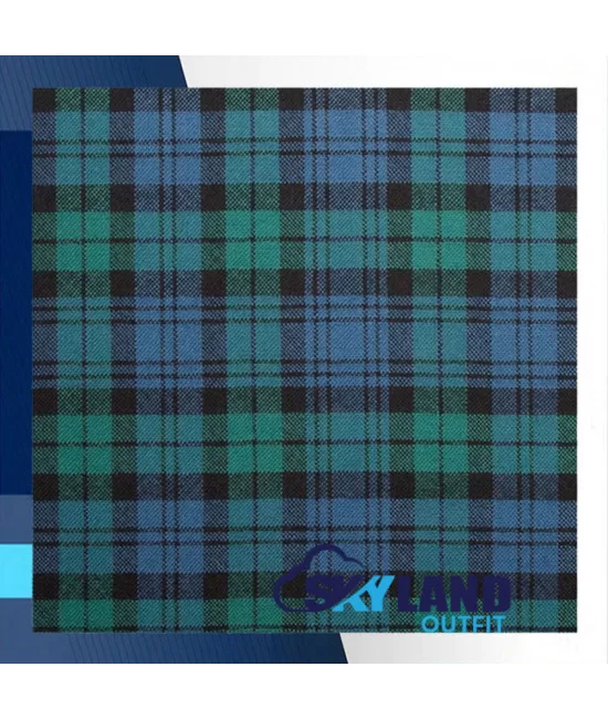 Campbell Ancient Tartan Medium Weight Acrylic Fabric Campbell Ancient Tartan Medium Weight Acrylic Fabric
