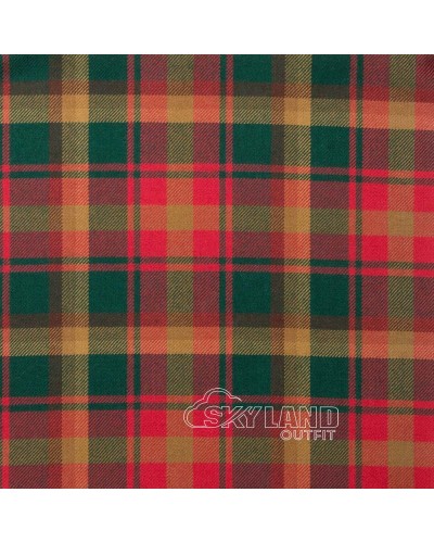 Canadian Maple Leaf Tartan Medium Weight Acrylic Fabric