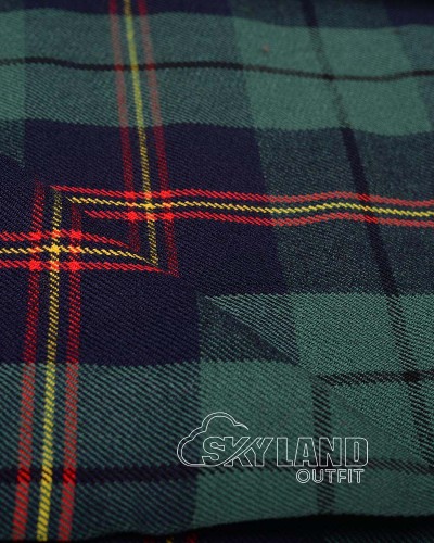 Carmichael Modern Tartan Fabric | 16 oz by Yard