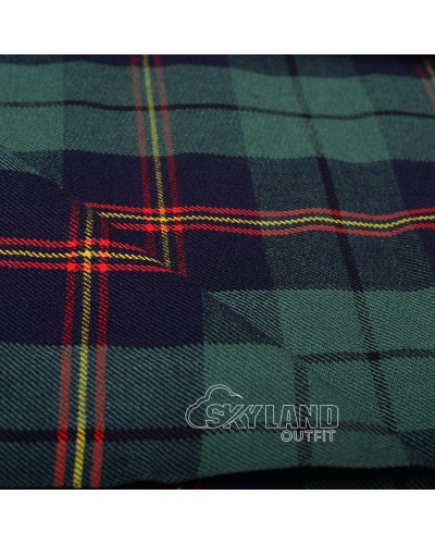 Carmichael Modern Tartan Fabric | 16 oz by Yard