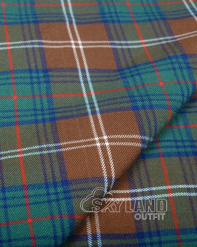 Chisholm Hunting Ancient Tartan Fabric by the Yard | 16 oz Medium Weight