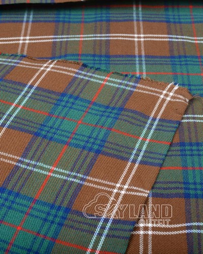Chisholm Hunting Ancient Tartan Fabric by the Yard | 16 oz Medium Weight