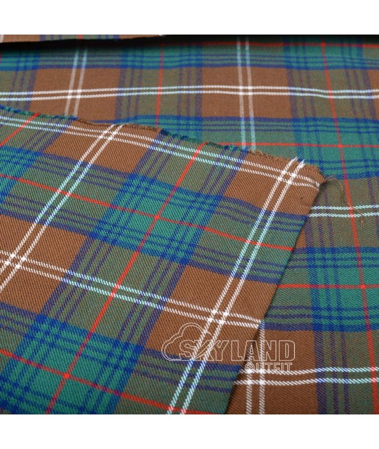Chisholm Hunting Ancient Tartan Fabric by the Yard | 16 oz Medium Weight