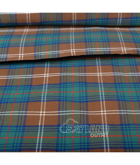 Chisholm Hunting Ancient Tartan Fabric by the Yard | 16 oz Medium Weight