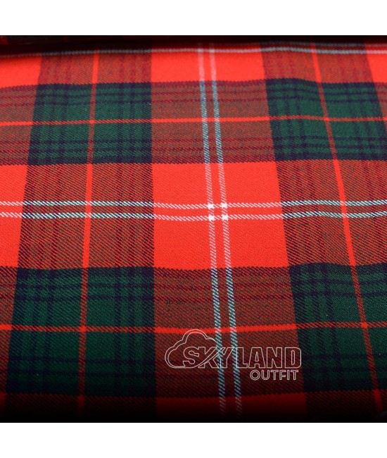 Chisholm Red Tartan Fabric | 16 oz by Yard Chisholm Red Tartan Fabric | 16 oz by Yard