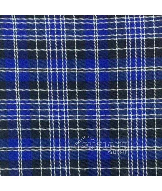 Clark Modern Tartan Fabric by Yard | Medium Weight Acrylic | Clan Clark
