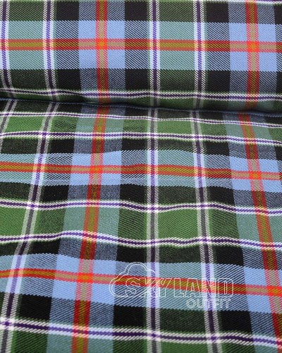 Colorado State Tartan Medium Weight Acrylic Fabric