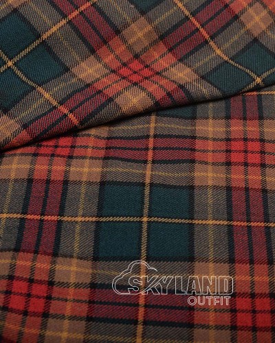 County Cavan Tartan Fabric by the Yard – 16oz Acrylic Wool County Cavan Tartan Fabric by the Yard – 16oz Acrylic Wool