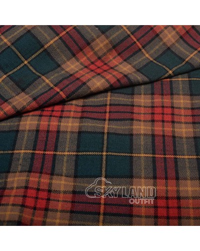 County Cavan Tartan Fabric by the Yard – 16oz Acrylic Wool