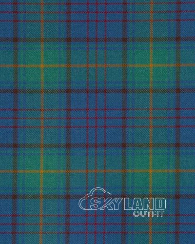 County Donegal Tartan Fabric by Yard | Medium Weight Acrylic | Irish Heritage
