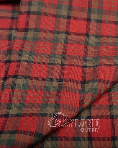 County Tipperary Irish Tartan Fabric by the Yard – 16 Oz Acrylic Wool