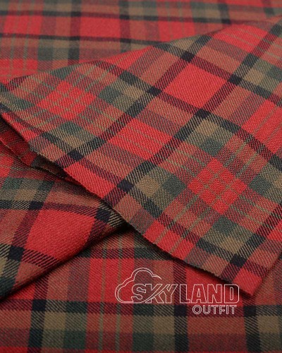 County Tipperary Irish Tartan Fabric by the Yard – 16 Oz Acrylic Wool