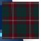 Crawford Tartan Scottish Kilt Fly Plaid with Hand Fringed