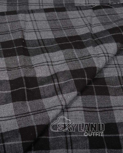 Dark Douglas Reiver Tartan Fabric by the Yard | 16 oz Medium Weight