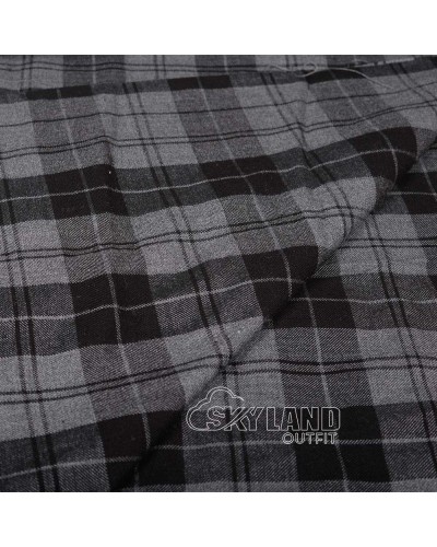 Dark Douglas Reiver Tartan Fabric by the Yard | 16 oz Medium Weight