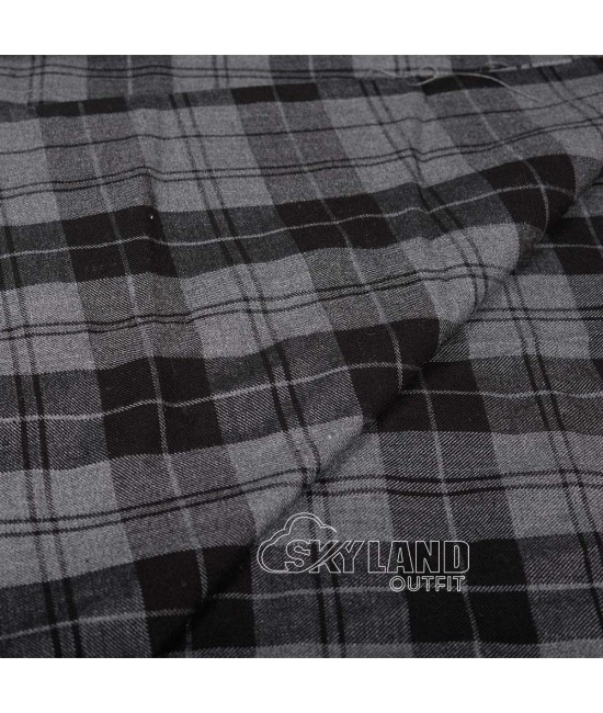 Dark Douglas Reiver Tartan Fabric by the Yard | 16 oz Medium Weight Dark Douglas Reiver Tartan Fabric by the Yard | 16 oz Medium Weight