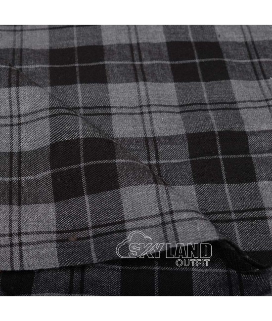 Dark Douglas Reiver Tartan Fabric by the Yard | 16 oz Medium Weight Dark Douglas Reiver Tartan Fabric by the Yard | 16 oz Medium Weight
