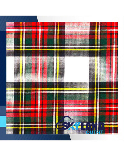 Dress Stewart Tartan Medium Weight Acrylic Fabric