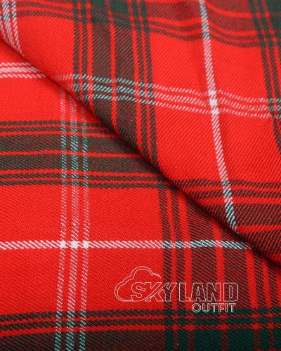 Duke of Rothesay Modern Tartan Fabric 16oz Acrylic by Yard