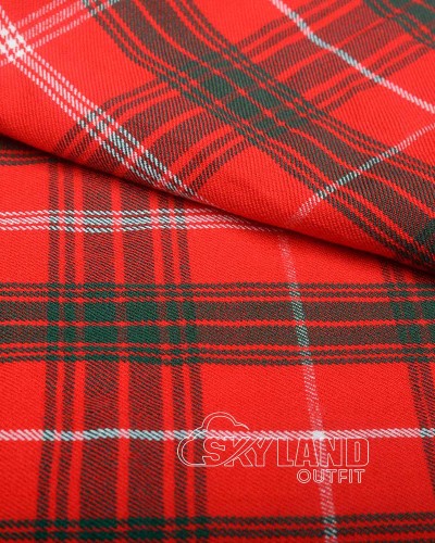 Duke of Rothesay Modern Tartan Fabric 16oz Acrylic by Yard
