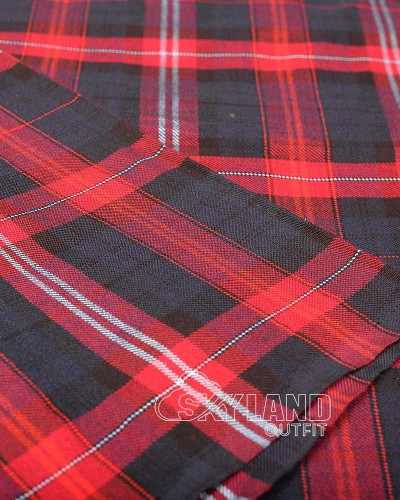 Evans Welsh Tartan Fabric by the Yard | 16 oz Medium Weight