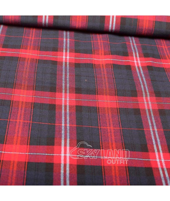 Evans Welsh Tartan Fabric by the Yard | 16 oz Medium Weight Evans Welsh Tartan Fabric by the Yard | 16 oz Medium Weight