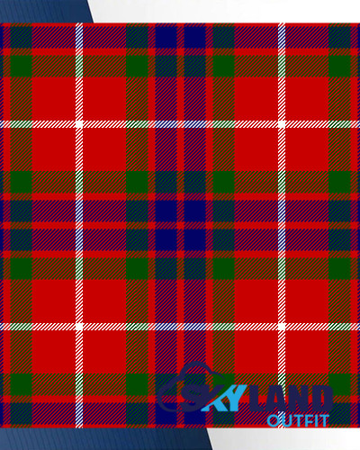 Fraser Tartan Medium Weight Acrylic Fabric Fraser Tartan Medium Weight Acrylic Fabric