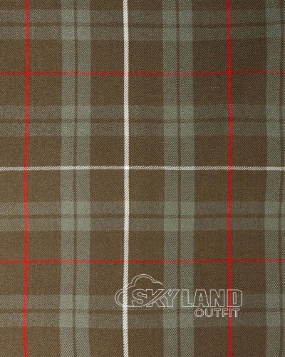 Fraser Hunting Weathered Tartan Medium Weight Acrylic Fabric
