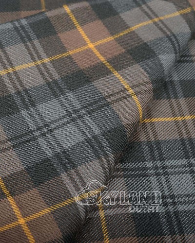 Gordon Weathered Tartan Fabric by the Yard | 16 oz Medium Weight
